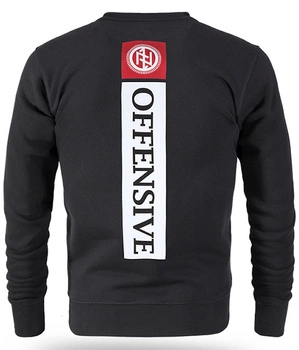Bluza DOBERMANS OFFENSIVE SPORTS BC367 czarna prosta