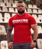 T-shirt OFENSYWA SPORTOWY TRYB ŻYCIA czerwony