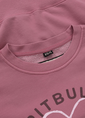 Damska bluza PIT BULL MANZANITA HEART WMN pink prosta