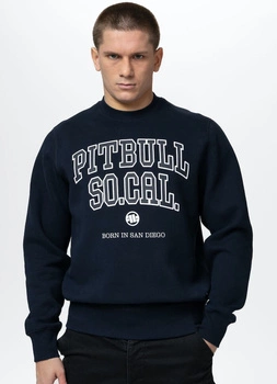 Bluza PIT BULL SO CAL granatowa prosta