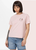 T-shirt damski PIT BULL Oversize PLANET SURF powder pink