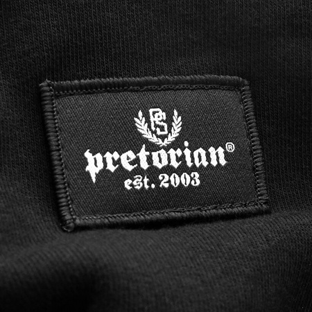 Bluza PRETORIAN BATTLE czarna stójka