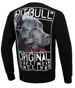 Bluza PIT BULL ORIGIN czarna prosta