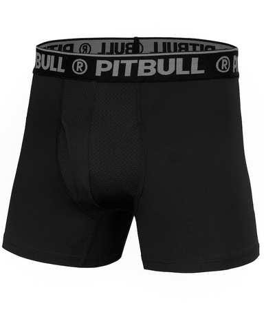 Bokserki PIT BULL SPORT MIKROFIBRA komplet 3 sztuk grafitowo-oliwkowo-czarne