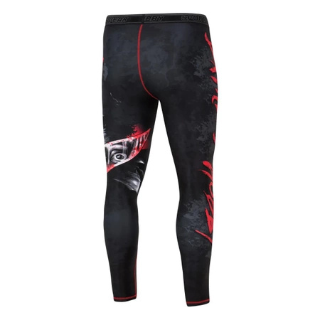 Legginsy męskie EXTREME HOBBY WHY SO SERIOUS czarny