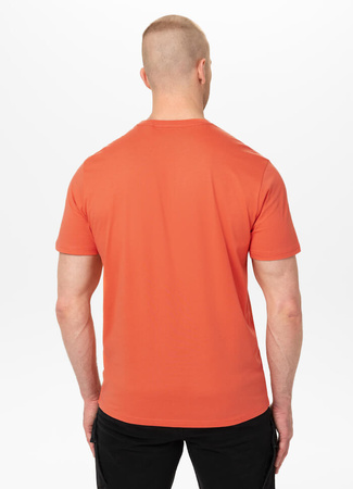 T-shirt PIT BULL PALMS brigh salmon