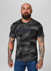 T-shirt PIT BULL SLIM FIT CLASSIC BOXING all black camo