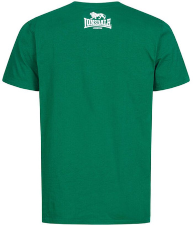 T-shirt LONSDALE LOGO (bottle green) zielony