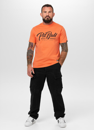 T-shirt PIT BULL EL JEFFE pomarańczowy (fluo orange)