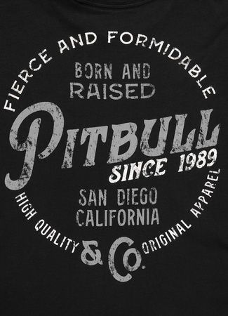 T-shirt damski PIT BULL Oversize LOYAL WMN czarny