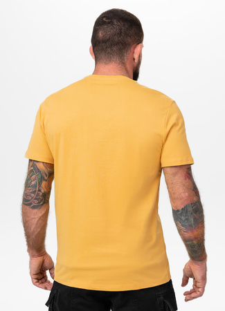 T-shirt PIT BULL PALMS warm yellow