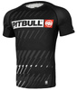 Rashguard PIT BULL STREET DOG czarny krótki rękaw