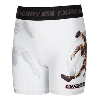 Spodenki Vale Tudo kids EXTREME HOBBY WRESTLING biały