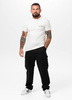 T-shirt PIT BULL USA CAL 140 spandex biały (off white)