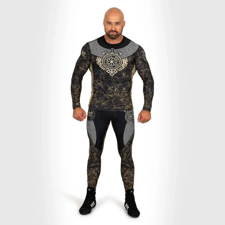 Longsleeve rashguard EXTREME HOBBY SLAVICA ORBIS moro