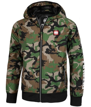 Kurtka dziecięca PIT BULL ATHLETIC SLEEVE LOGO camo