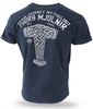 T-shirt DOBERMANS MJOLNIR TS275 granatowy