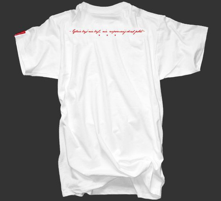 T-shirt ULTRAPATRIOT MODEL B32 biały
