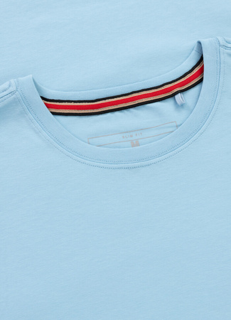 T-shirt PIT BULL MINIMAL 190 spandex błękitny (light blue)