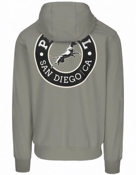 Bluza PIT BULL Tricot Terry SAN DIEGO CA dusty salvia rozpinana