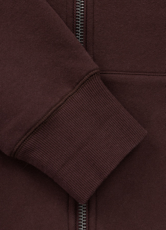 Bluza PIT BULL NORTON bordowa rozpinana