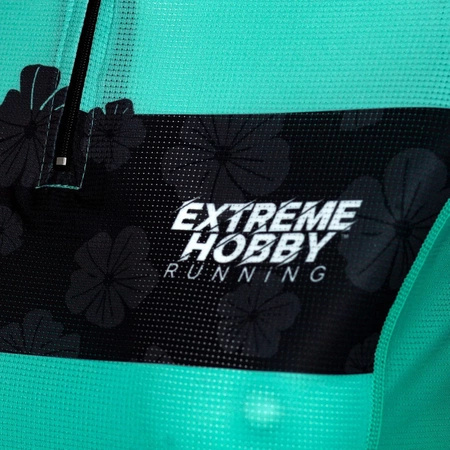 Koszulka Rozpinana Biegowa Damska Flowers