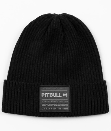 Czapka zimowa PIT BULL DOCK czarna