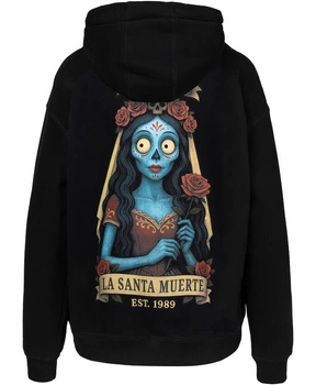 Damska bluza PIT BULL LA SANTA MUERTE WMN czarna kaptur