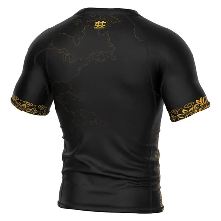 Short Sleeve Rashguard Podróże Wojownika