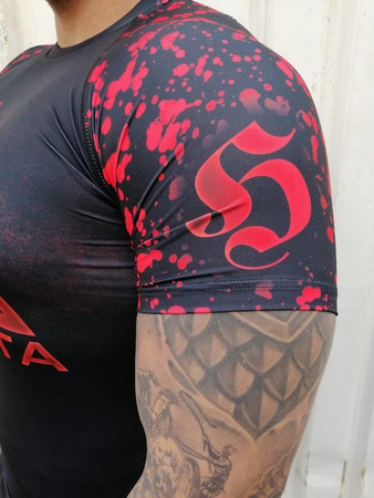 Rashguard INVICTA HOOLIGAN krótki rękaw