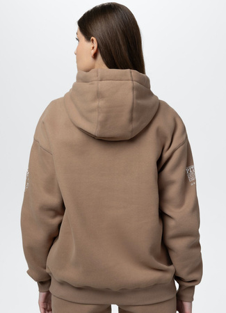Damska bluza PIT BULL FIORA WMN chocolate mousse kaptur