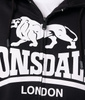 Bluza LONSDALE KRAFTY czarna rozpinana