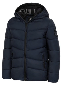Kurtka dziecięca PIT BULL MOBLEY JUNIOR granatowa