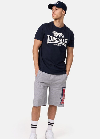 T-shirt LONSDALE LOGO granatowy