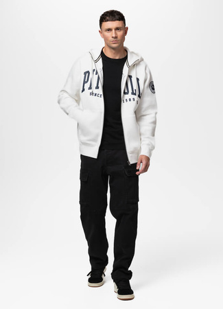 Bluza PIT BULL NORTON off white rozpinana