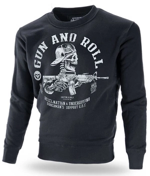 Bluza DOBERMANS GUN AND ROLL BC276 czarna prosta