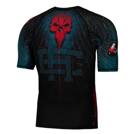 Short sleeve rashguard EXTREME HOBBY WIDOW czarny