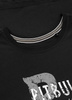 T-shirt damski PIT BULL Oversize LOYAL WMN czarny