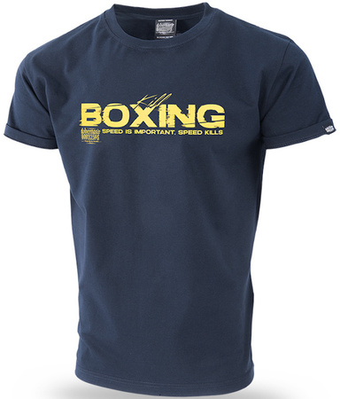 T-shirt DOBERMANS KILL BOXING TS294 granatowy