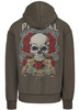 Bluza PIT BULL SANTA MUERTE major olive rozpinana
