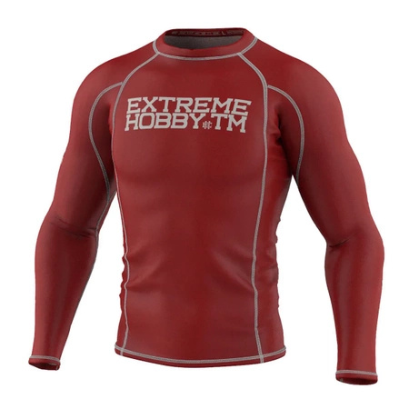 Longsleeve rashguard EXTREME HOBBY TRACE czerwony