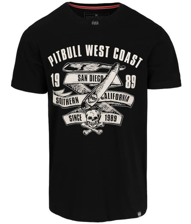 T-shirt PIT BULL OLDSCHOOL RAZOR czarny