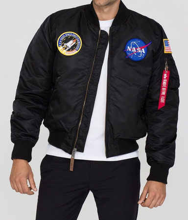 Kurtka ALPHA INDUSTRIES MA-1 VF NASA czarna 166107 03