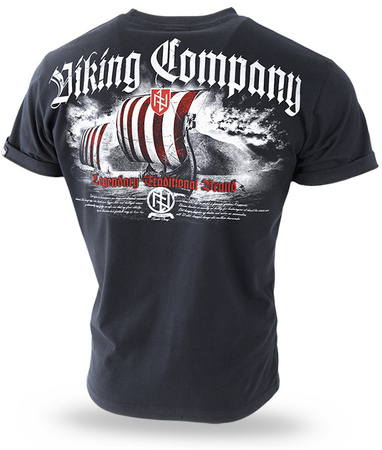 T-shirt DOBERMANS VIKING COMPANY TS130 czarny