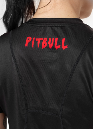 Damska koszulka sportowa Mesh PIT BULL SWEETIE-CHU WMN czarna