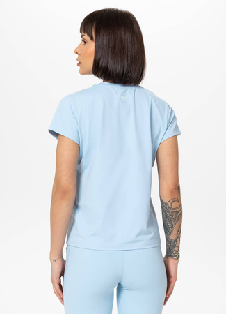 Damska koszulka sportowa PIT BULL AVENIDA WMN light blue