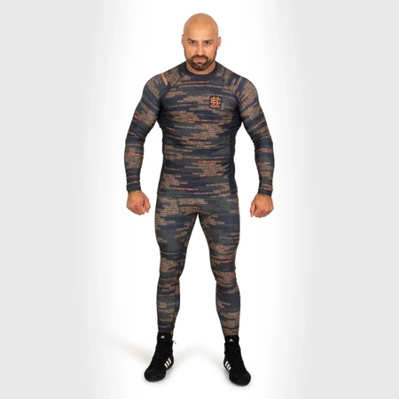 Longsleeve rashguard EXTREME HOBBY PARACORD pomarańczowy