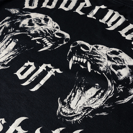 T-shirt DOBERMANS MAD AS HELL TS383 czarny