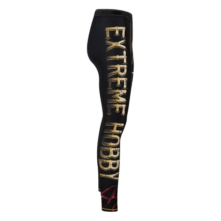 Legginsy męskie EXTREME HOBBY SANTA MUERTE czarny