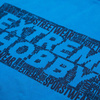 Bluza EXTREME HOBBY TYPOGRAPHY niebieska prosta